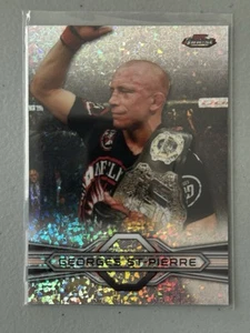 GEORGES ST-PIERRE 2013 Topps Finest UFC #100 Diamond Sparkle Refractor Canada - Bild 1 von 1