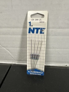 NTE Flameproof Resistor 10k Ohm 2%. 1W 1W310 - Picture 1 of 3