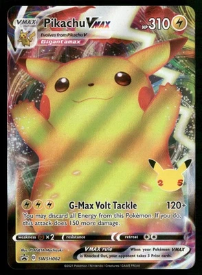 Pikachu VMAX - SWSH062 SWSH: Sword & Shield Promo Cards Pokemon TCG - Image 1 of 2