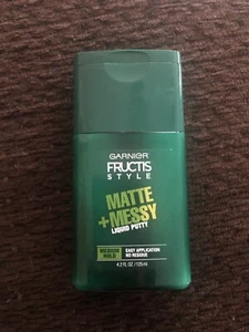 Garnier Fructis Matte + Messy Liquid Putty Meduim Hold Discontinued 4.2 Oz TSA - Picture 1 of 2