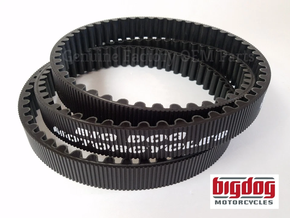 Cinturón de transmisión Big Dog Motorcycles marca de fábrica para Bagger Bulldog 2009-11 Foto 1 de 3