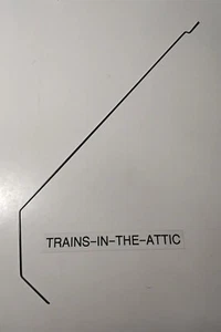 LIONEL NICKEL HANDRAIL FOR LARGE HUDSON & BIRKSHIRES. NEW PART 726-109 - Picture 1 of 1