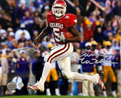 NFL Oakland Raiders Darren McFadden University Arkansas fotografía de acción 8x10 Foto 1 de 3