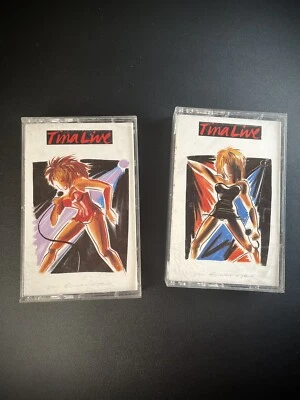 Tina Turner Tina Live In Europe 2 Cassette Set 1988 - Image 1 of 3