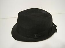 STETSON basic twill FEDORA Hat color BLACK