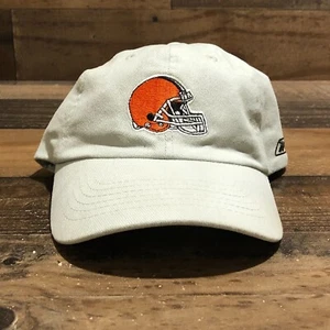 Cleveland Browns Hat Strapback Dad Cap Mens Gray Reebok NFL Football Fan Casual - Picture 1 of 10