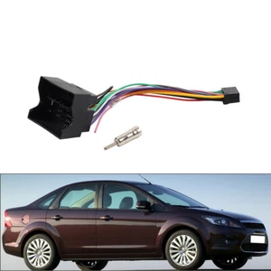 Stereo Audio 16PIN Stromkabelbaumadapter für Ford Focus C-MAX Fiesta Kuga - Picture 1 of 13