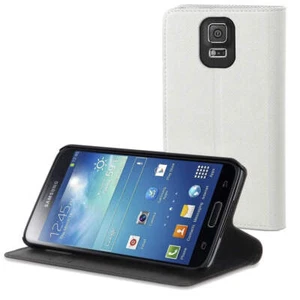 MUVIT ETUI SLIM'N STAND FOLIO BLANC pour galaxy note 4 - Photo 1 sur 1
