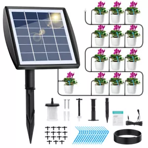 Solar Bewässerungssystem Pflanzenbewässerung Automatisch Wasserspender System - Bild 1 von 18