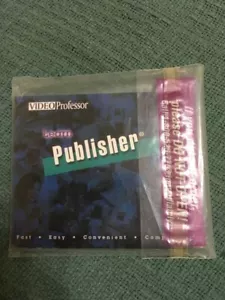 VIDEO PROFESSOR Learn Publisher 3-CD Lessons Set - 2004 - Picture 1 of 2
