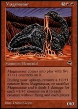 MtG x1 Magmasaur Tempest - Magic the Gathering Card