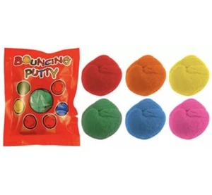 12x Bouncing Putty Bags Pinata Toy Loot/Party Bag Fillers Wedding/Kids UK SLR - Picture 1 of 3