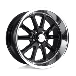 US Mags U121 RAMBLER Gloss Black Rim: 18x8, 5x120.65/5x4.75, 1mm, U12118806145 - Picture 1 of 2