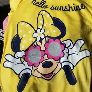 MINNIE MOUSE Size 5/6 2 Piece long sleeve & leggings Set Girls brand new w tags - Picture 1 of 2