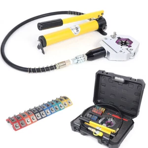 Hydraulik Schlauch Presse Crimp Werkzeug Set Hydraulik Presszange Crimping Kit - Bild 1 von 17