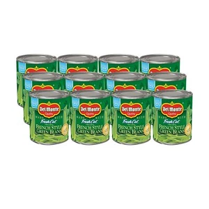 Del Monte Canned Fresh Cut French Style Green Beans 8 Ounce Pack of 12 - Picture 1 of 3