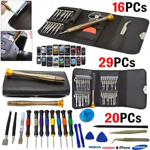 Mobile Phone Repair Opening Tool Kit Screwdriver Set For iPhone iPad Samsung - Picture 1 of 12