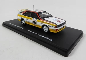 Audi Quattro A2 #10 Blomqvist 1984 - 1:43 Rally Auto Diecast Model Car RMX6 - Picture 1 of 12