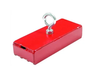 1x Imán de recuperación de 68 kg (150 libras) de alta resistencia | Imán de sujeción elevador de receptor - Imagen 1 de 1