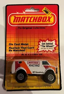 MATCHBOX 4 x 4 Chevy Van Nr. 44 weiß NEU in BP MACAO 1983 - Bild 1 von 4