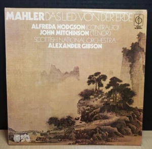 MAHLER - Das Lied Von Der Erde HODGSON / MITCHINSON - Ex LP Record - Picture 1 of 2