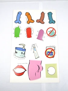 San Francisco AIDS Foundation Advertisement Poster Vintage 1991 Rare Gay 10"x16" - Picture 1 of 6