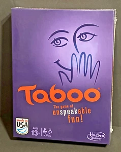 Taboo The Game of Unspeakable Fun Hasbro Gaming 2013 New and Sealed - Picture 1 of 6