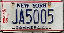 TARGA Americana ORIGINALE auto NEW YORK Statua LIBERTA' NYC ...