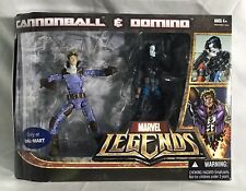 2007 Hasbro Marvel Legends CANNONBALL & DOMINO 6    Figure Set  X-Force  Walmart