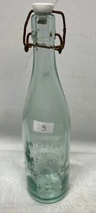 Bouteille de limonade N° 9 ancienne Entrepôt des Brasseries l'Atlantique - Imagen 1 de 4