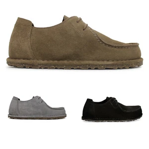 Birkenstock Unisex Shoes Utti Lace Casual Lace-Up Suede - Picture 1 of 13