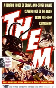 THEM MOVIE POSTER - RARE CLASSIC VINTAGE - PRINT IMAGE PHOTO -PW0 - Picture 1 of 1