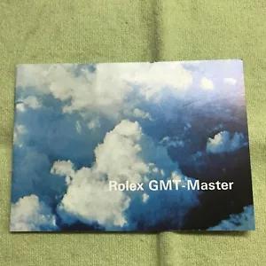 Rolex Vintage 1975 GMT Master Booklet . English❗️ rare‼️ For 1675 - Imagen 1 de 10