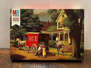 Milton Bradley 1975 Puzzle Good Old Days Series 500 Pieces Sealed - Picture 1 of 8