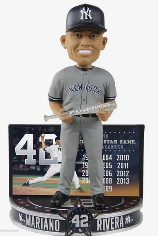 Mariano Rivera New York Yankees 13X All Star Bobblehead IN HAND Cover