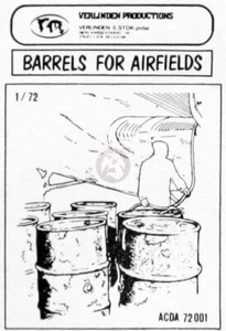 Verlinden 1/72 German 200 liter Fuel Barrels for Airfields WWII (12 drums) 83 - Picture 1 of 1