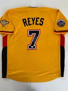Jose Reyes Autographed 2006 All Star CUSTOM Jersey (JSA) - Picture 1 of 1
