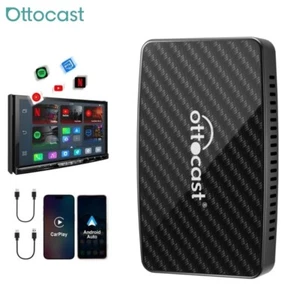 Ottocast Play2Video AI BOX YouTube Netflix IPTV Inalámbrico Carplay Android Auto - Imagen 1 de 10