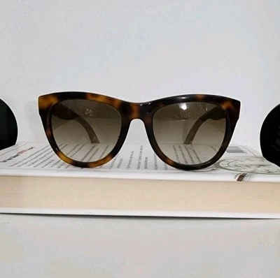 Gafas de sol Salvatore Ferragamo Italia marrón imitación tortuga  Foto 1 de 4