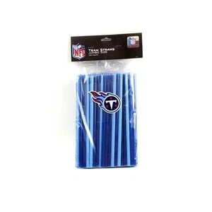 Tennessee Titans Pajita 100 Piezas Estilo Jumbo Desechable NFL Mercancía Oficial - Imagen 1 de 5