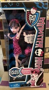 2012 Monster High Dead Tired Draculaura Puppe Mattel X4514NRFB - Bild 1 von 4