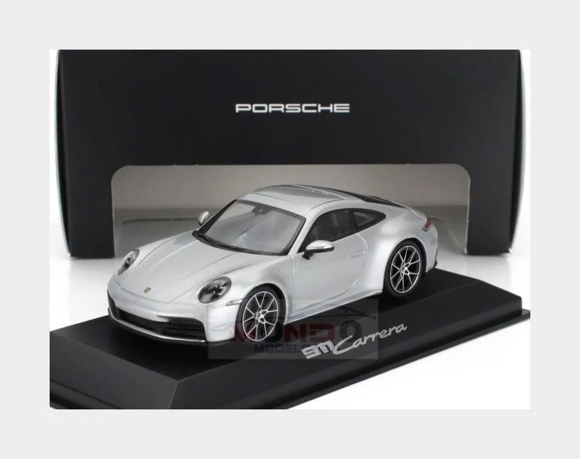 1:43 SPARK Porsche 911 992-2 Carrera Coupe Gt 2024 Silver WAP0200200SCPE - Immagine 1 di 2