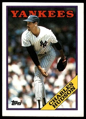 1988 Topps #636 Charles Hudson - Image 1 of 2