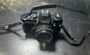 Konica Autoreflex TC Film Camera w/ 40mm f/1.8 Lens UNTESTED - Picture 1 of 16