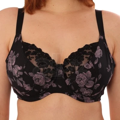 Ladies Gemm Underwired Bra Full Cup Plus Size Firm Hold Lace Large Non Padded Uk - Image 1 of 4