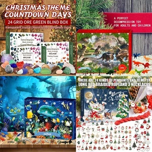 Toy Christmas Advent Calendar Decompression Toy Countdown Magic Blind Box - Picture 1 of 12