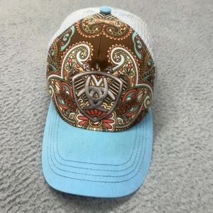 Ariat Hat Girls Trucker Hat One Size Ariat Paisley Western Wear - Picture 1 of 8