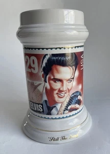Vintage Elvis Presley Commemorative Collectors Stein Limited Edition Still King - Bild 1 von 6