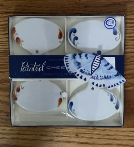 Williams & Sonoma Painted Cheese Markers Dry Erase Set Of 4 Boxed Charcuterie - Picture 1 of 6