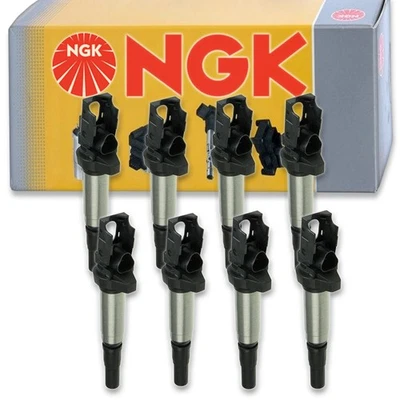 Bobina de ignição 8 peças NGK para 2011-2015 BMW Alpina B7L xDrive 4.4L V8 - Spark nj - Imagem 1 de 4